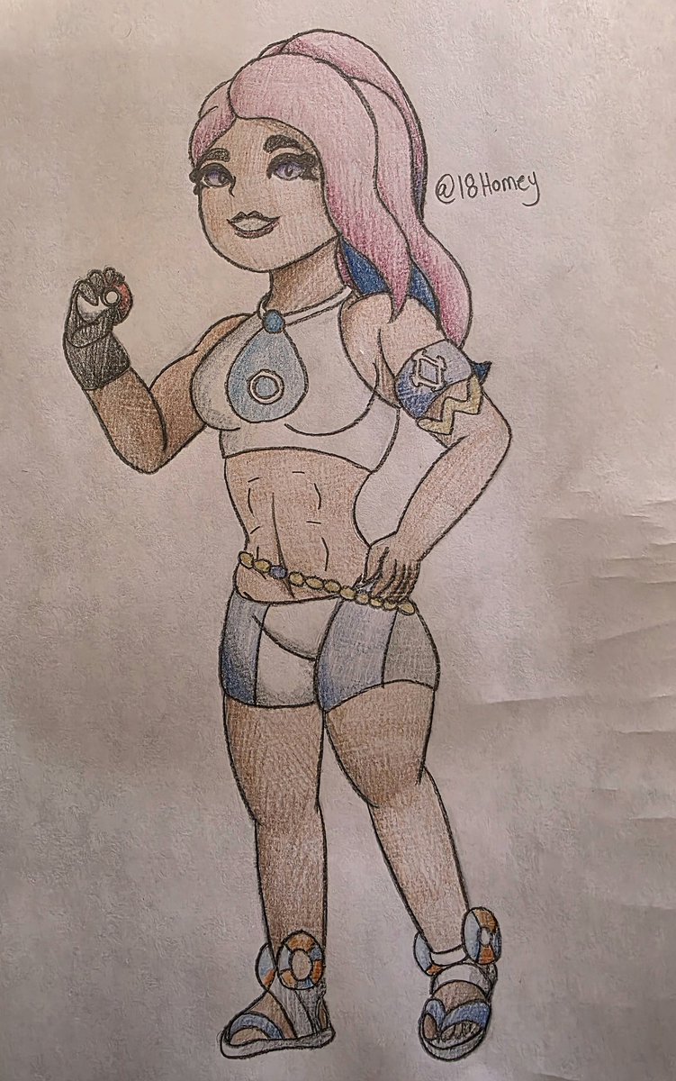 Rosé as Nessa 
Show Love!
#splatoon #splatoonoc #splatoonart #Pokemon