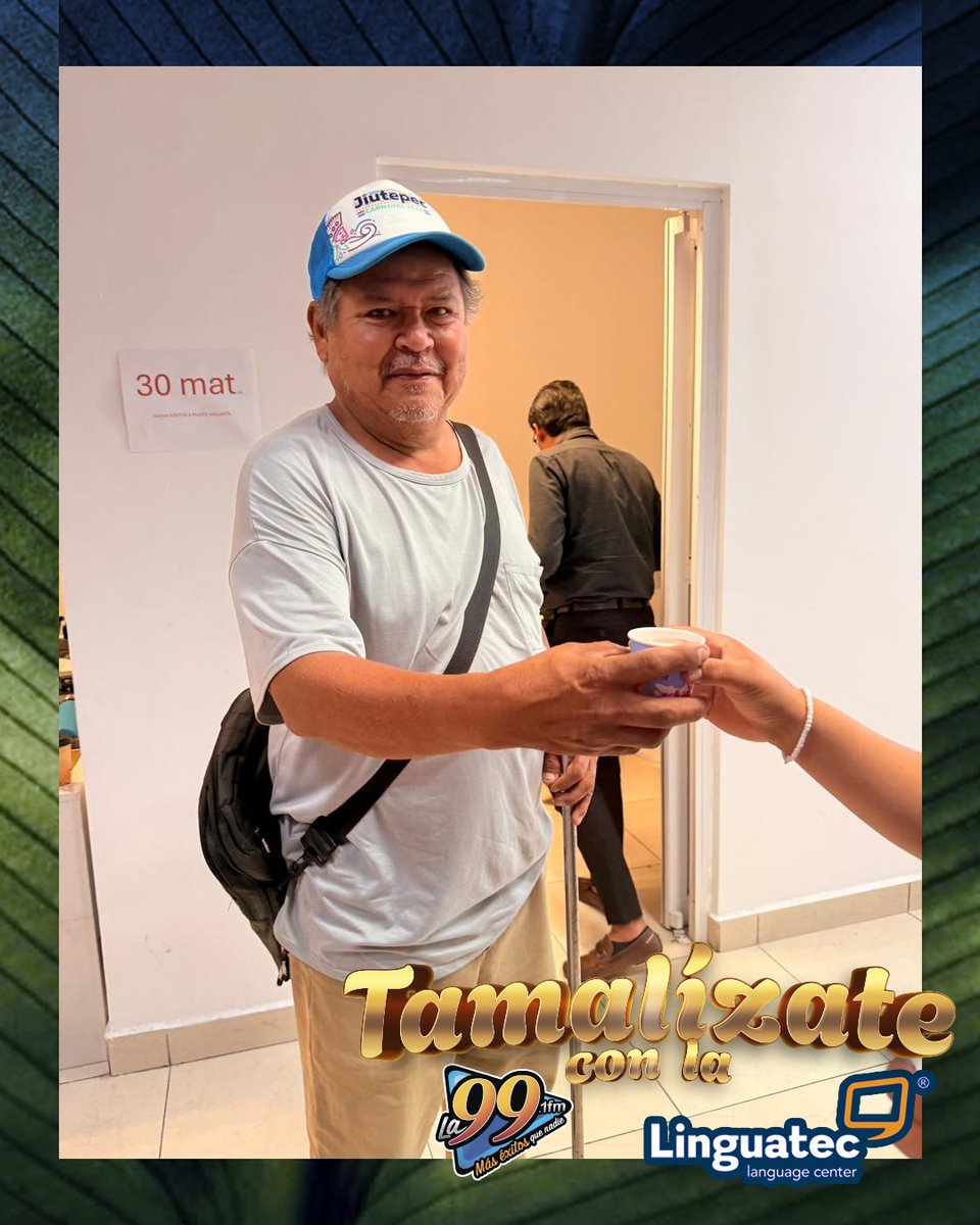 La99fm's tweet photo. 🫔😋 Ven y disfruta de los tamales y el buen ambiente
La 99 está presente compartiendo una tarde llena de sabor con #Linguatec.
✨ Pregunta por sus promociones. https://t.co/RSI1hfWGqq