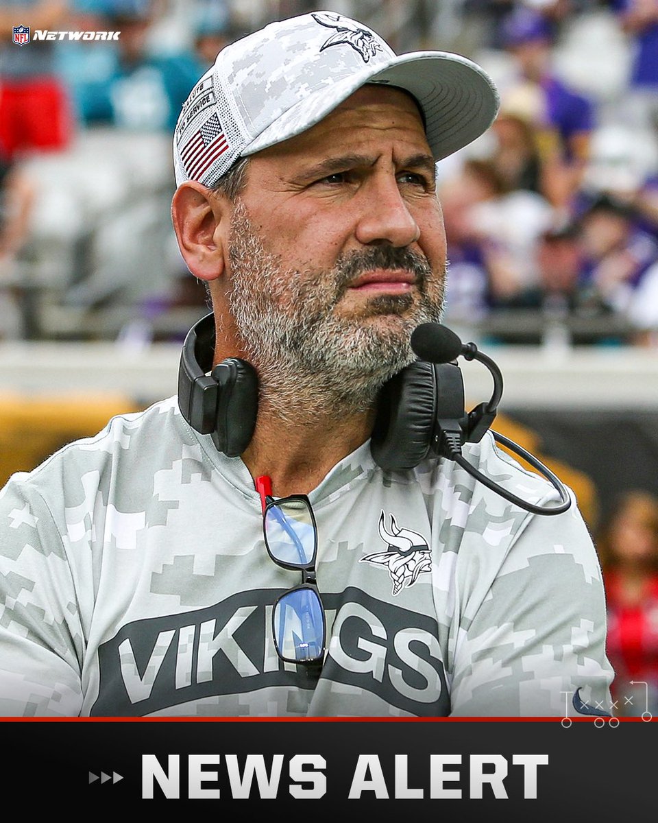 TomPelissero's tweet photo. The Steelers are finalizing a deal with Brian Angelichio as their offensive coordinator, sources tell me and @RapSheet.

Angelichio, 53, spent the past four seasons as the Vikings’ passing game coordinator and tight ends coach. Now, he teams up with Mike McCarthy in Pittsburgh. https://t.co/tNjSkx3NlJ