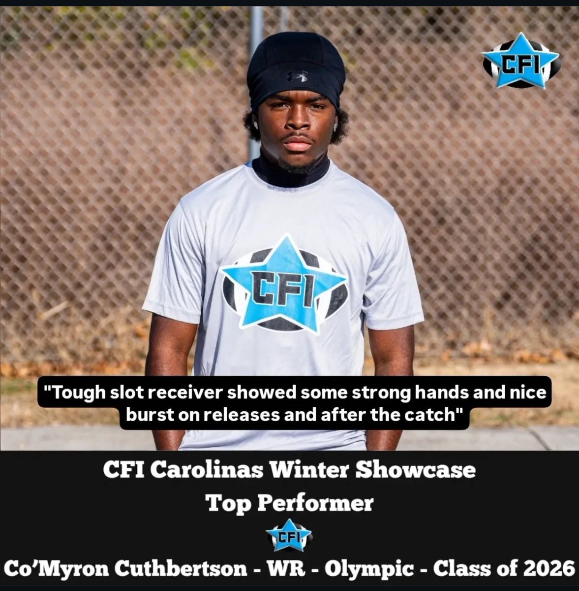 Co’Myron “CC” Cuthbertson tweet media