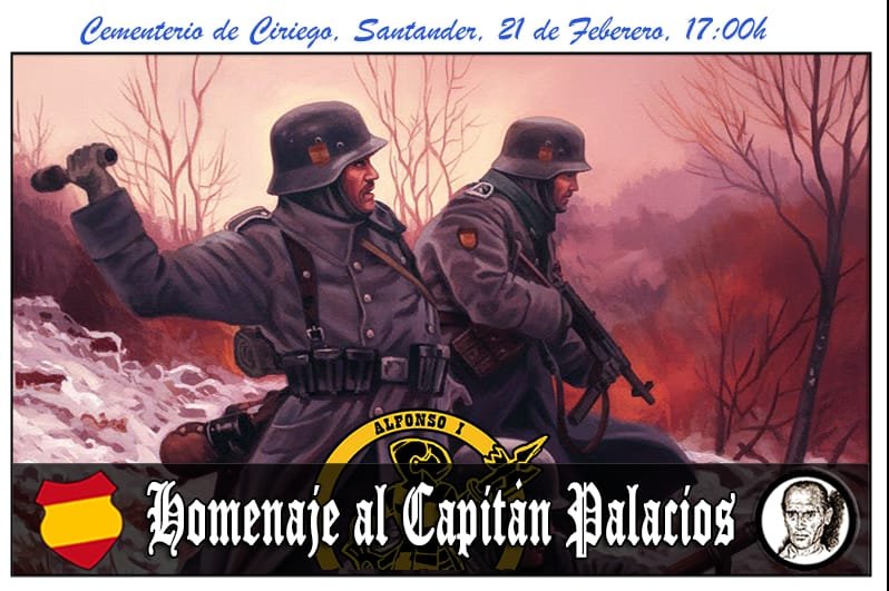 🔵 Un año más rendiremos nuestro homenaje al lebaniego Don Teodoro Palacios Cueto, cuyo cuerpo reposa en el Panteón de Hijos Ilustres del cementerio santanderino de Ciriego.

🌹Honrar a los que nos precedieron es nuestro deber.