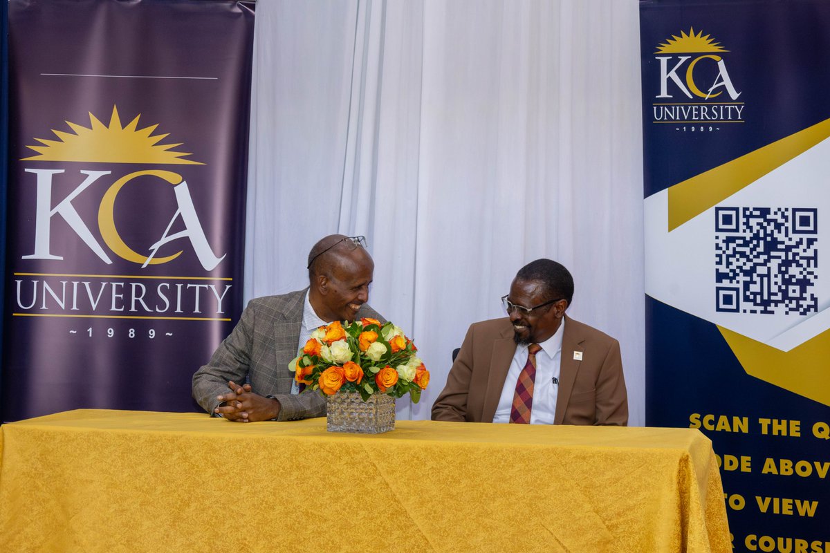 Vice Chancellor KCA University tweet media