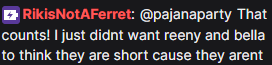 Reenyytv's tweet photo. Huge shoutout to @1VerySadPanda for finally revealing the truth! @sweettroubella He can never lie again 🥳 https://t.co/ZQ523Qarqn