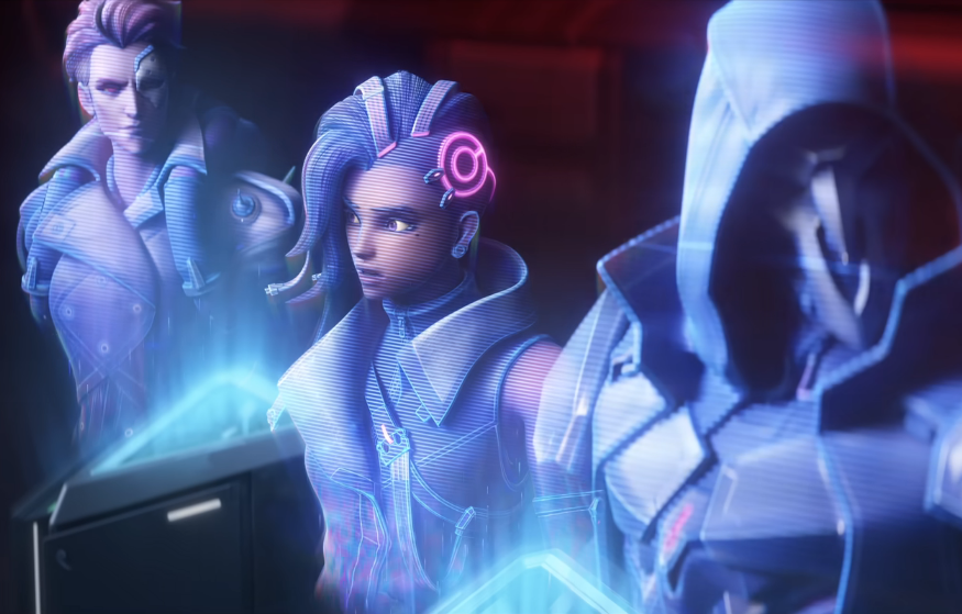 Mjaysusu's tweet photo. Im crying bro nobody gaf except for Sombra and WIDOW of all people 😭#Overwatch https://t.co/vhSzoxRkt6