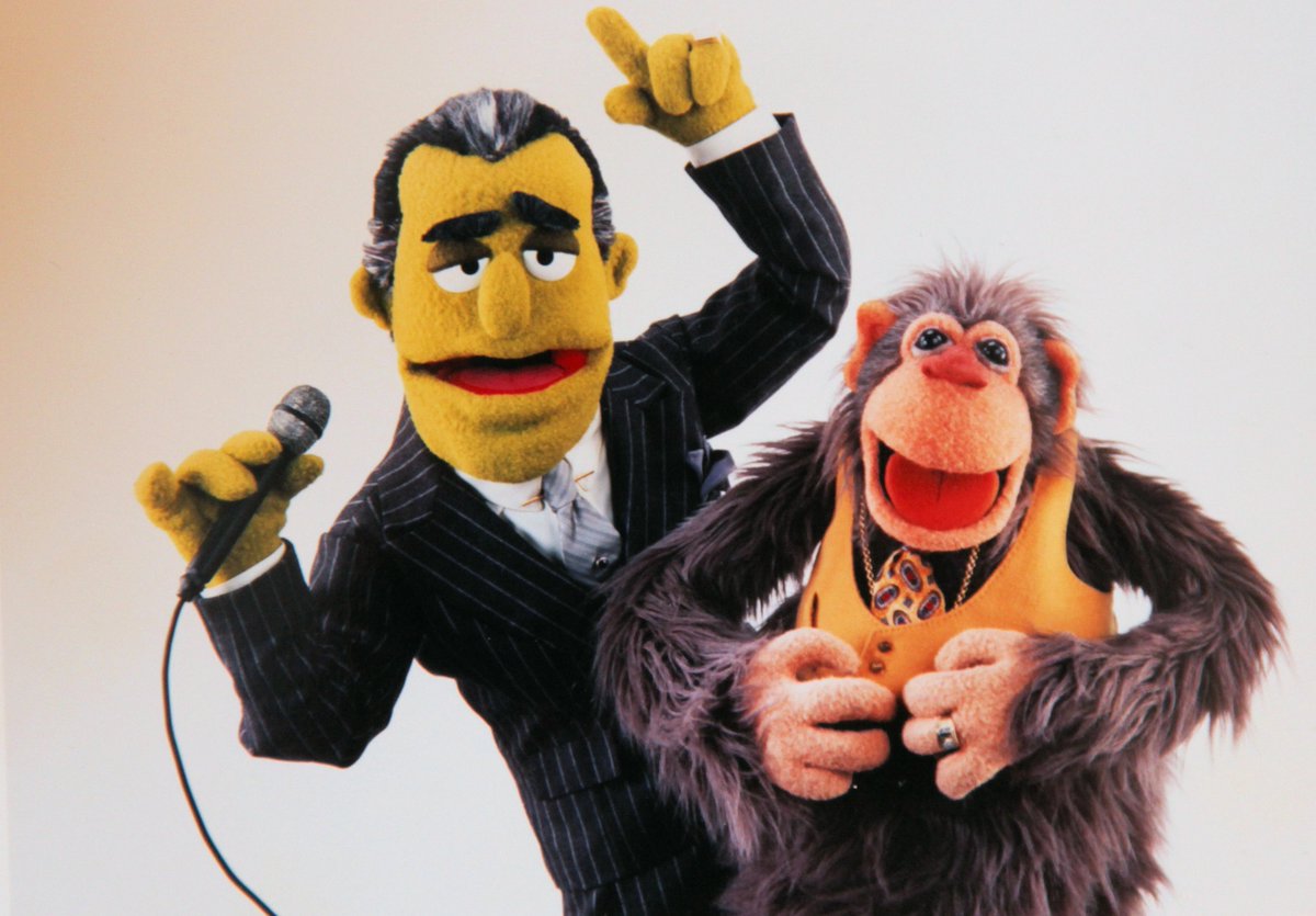 __Colbert's tweet image. THE BOYS ARE BACK IN TOWN #TheMuppetShow
