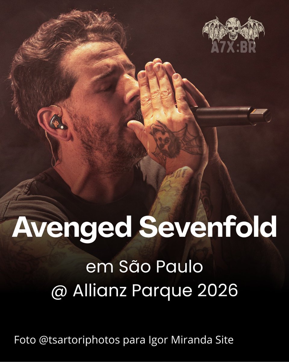 Avenged Sevenfold Brasil | A7X:BR tweet media