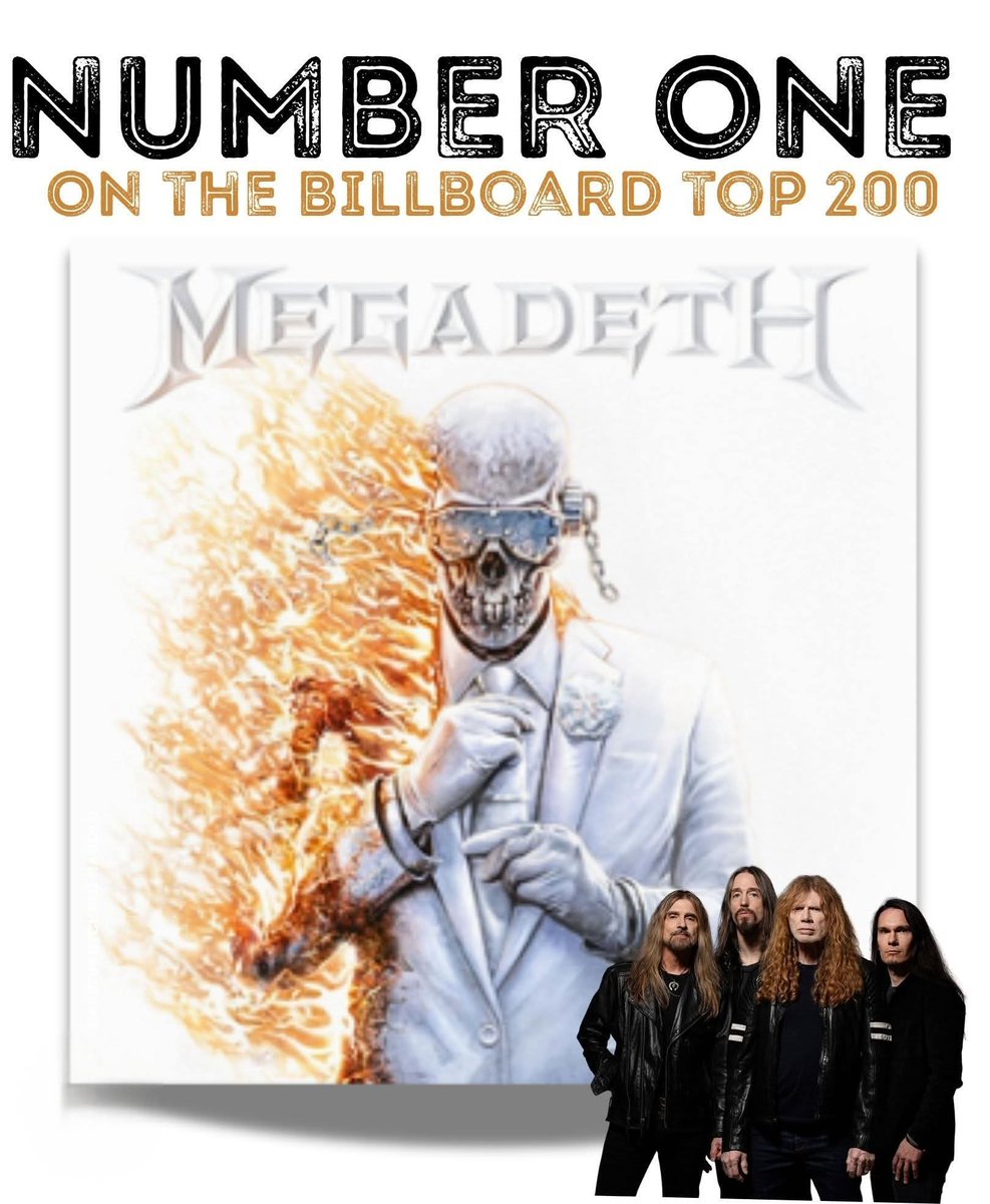 Morbidethmetal's tweet photo. @Megadeth 
Congratulations https://t.co/R7oP2qxKzS