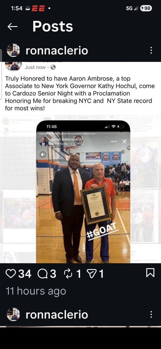 SammyAlbano's tweet photo. @CoachRNaclerio 
The hash tag on this should say #Jaxkass not GOAT
What a delusioal ego maniac.  Coaxhing many years &amp; inflating your wun total just shows what a sadsack yiu arw! Always loojung for attention you fawking imbecile!

 #Delusioal
#factcheck #CoachPiggy https://t.co/R8554vvJJ0