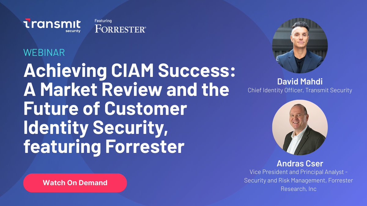 Transmit Security tweet media