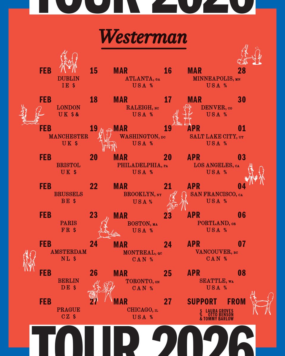 westermanmusic's tweet photo. We are in Athens, getting ready for the upcoming run. ALSO stoked to announce we’ll be playing End of The Road in September.

Tickets: https://t.co/Zbd5VGWKzS https://t.co/qPExtZ724w