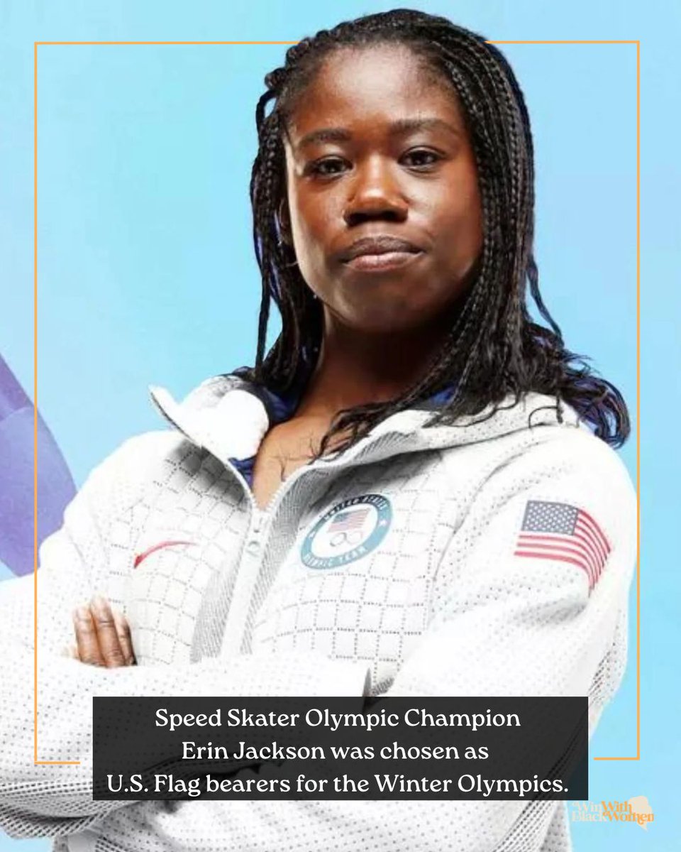On National Girls &amp; Women in Sports Day, we’re celebrating Olympic champion Erin Jackson. 

She represents the strength and determination Black women bring to every stage. When Black women win, they carry possibilities for us all.

#WinWithBlackWomen #NGWSD #BlackWomenInSports