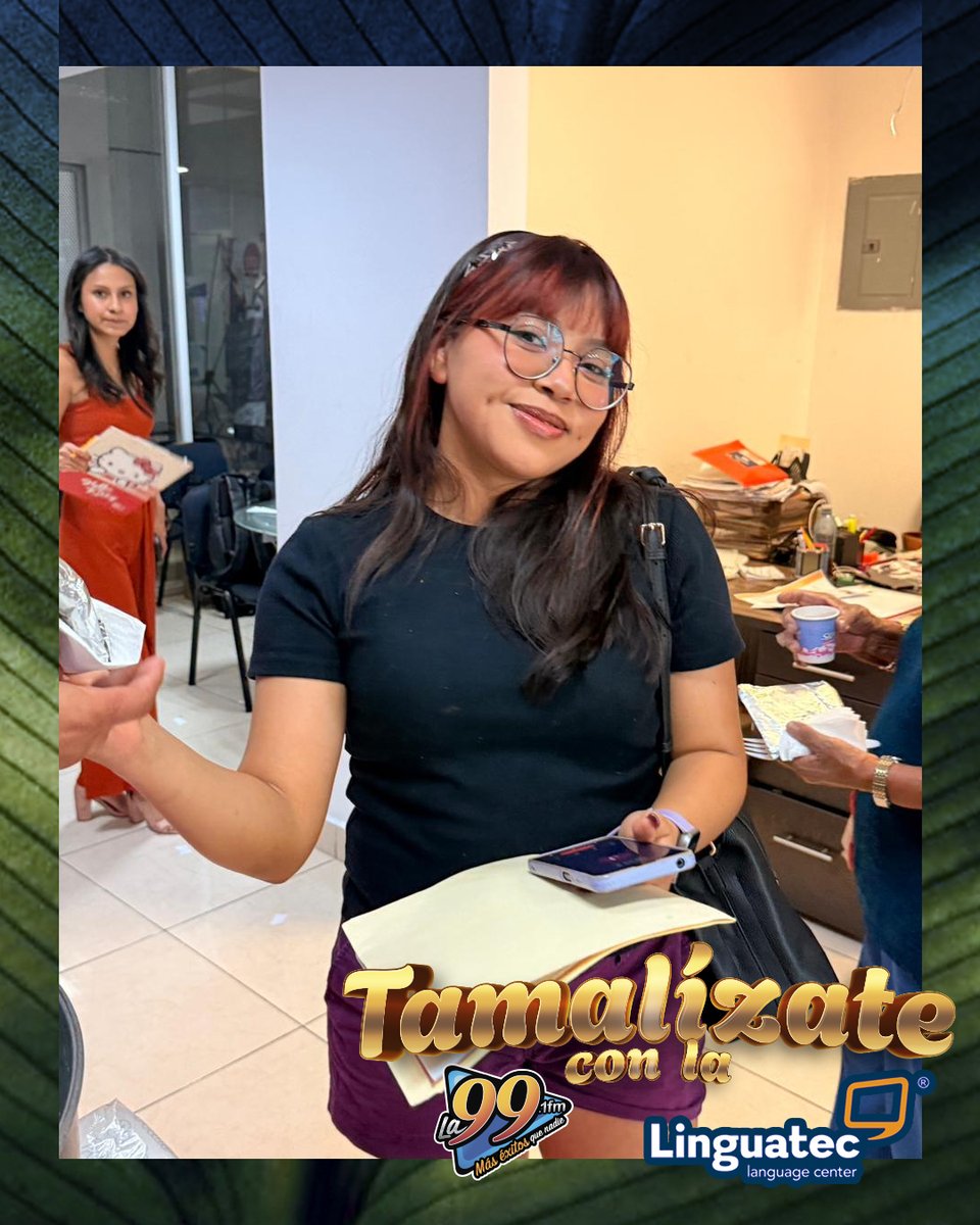 DiariodeMorelos's tweet photo. 🎶🫔 Ven y disfruta de los tamales y el mejor ambiente
Así se vive esta gran convivencia con La 99, compartiendo tradición, música y mucha buena vibra junto a #Linguatec.
🔥 No te vayas sin preguntar por sus promociones y beneficios especiales. https://t.co/7AhjR4rfv5