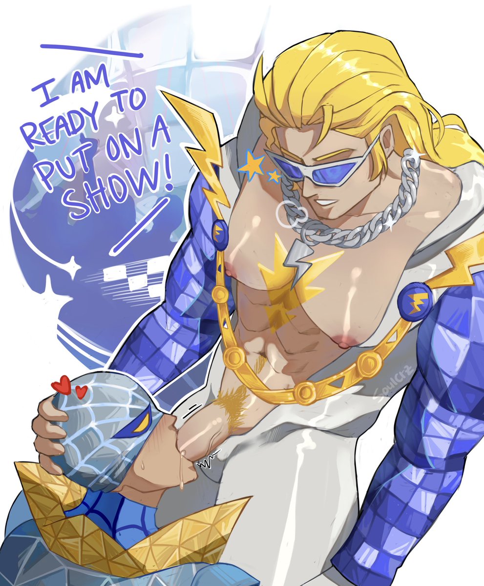 Spidey been eyeing Thor’s moves all night so now that everyone is distracted by Luna’s performance he couldn’t resist 

#MarveRivals #nsfw #bara #thor #Spiderman