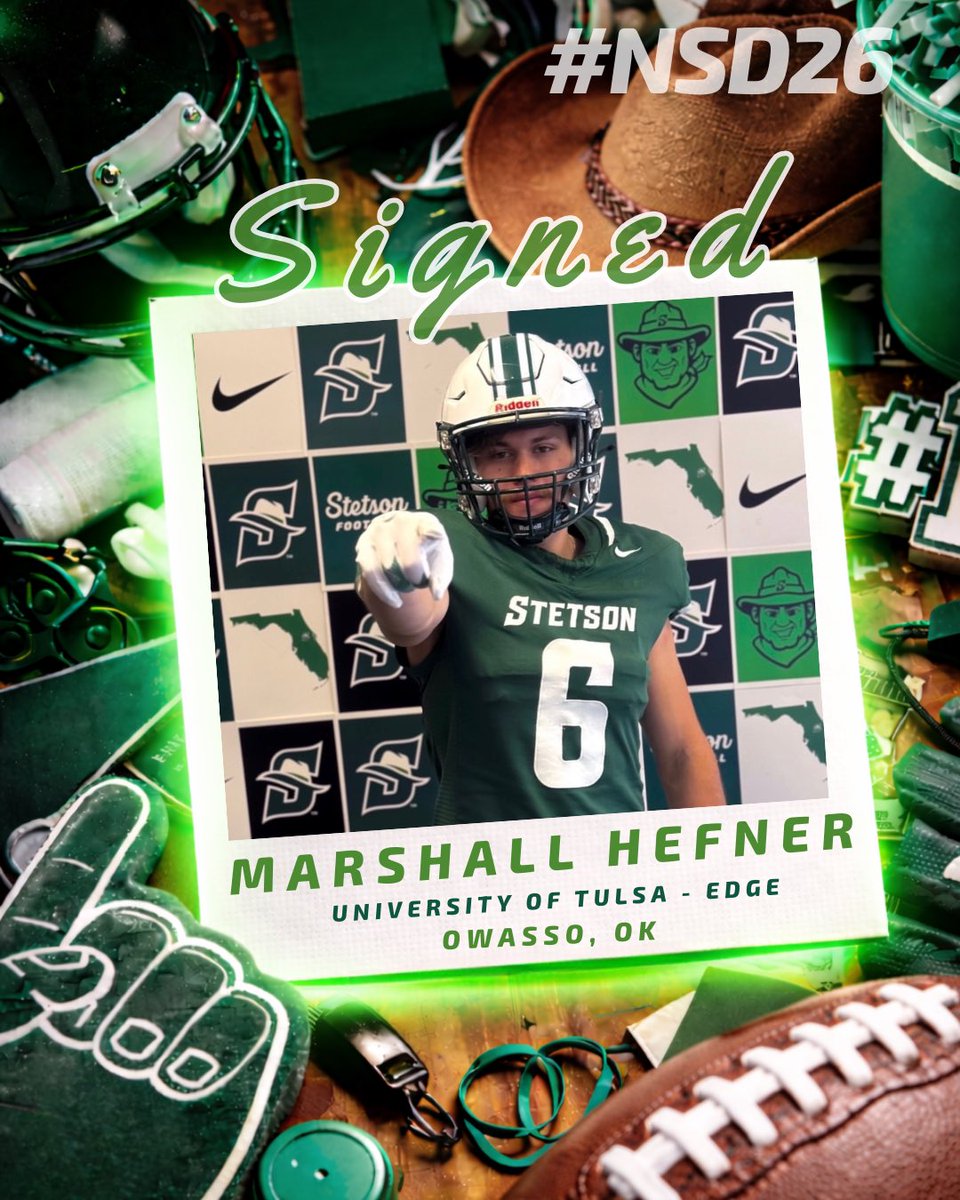 Stetson Football tweet media