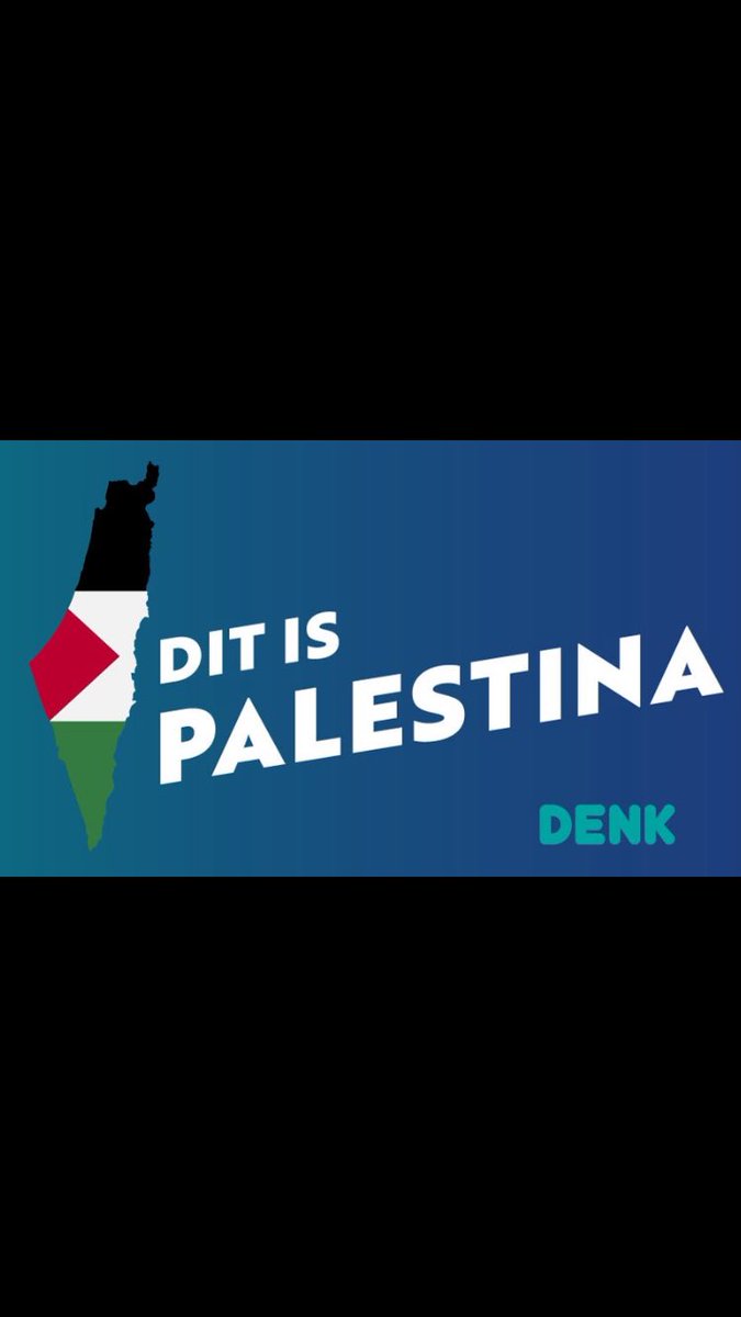 Coalitiepartij <a href="/cdavandaag/">CDA</a> stemt VOOR een motie van <a href="/DenkNL/">DENK</a> die Israël nog verder wil isoleren dan nu al het geval is. <a href="/DenkNL/">DENK</a> voert een banner waarop Israël al ‘ausradiert’ is. Kijk maar, het land bestaat in hun ideale wereld niet meer. Vernietigd. Het fatsoenlijke <a href="/cdavandaag/">CDA</a>