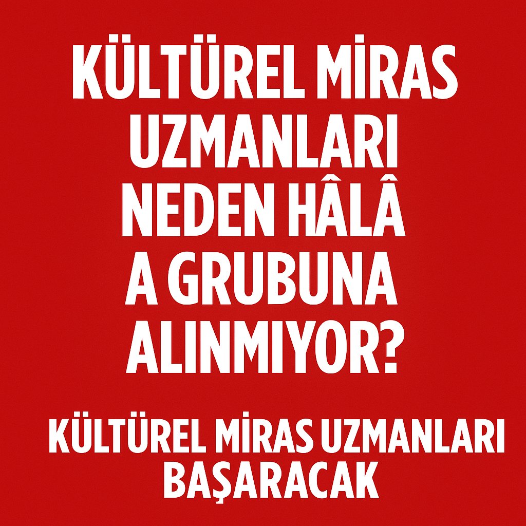sasmaz52403's tweet photo. 657 sayılı DMK çerçevesinde yürütülen görevlerimiz,Teknik Hizmetler sınıfı A Grubuyla açık ve Net bir şekilde örtüşüyor.
#KulturelMirasUzmaninaAdalet #KulturelMirasUzmani @TCKulturTurizm @TBMMresmi @MehmetTaytakMHP @yazgi_gokhan @KaramikSunay @avabdullahguler @herkesicinCHP @MHP_Bilgi @iyiparti @SaadetPartisi