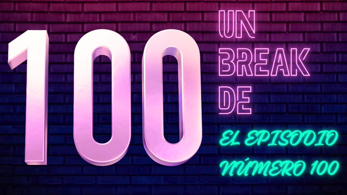 UnBreak_Podcast's tweet photo. Llegamos al Episodio 100 y que mejor manera de celebrarlo que disociando un poco, así que acompañenos y disfruten de #Unbreak con nosotros
https://t.co/oodzZxJNeC https://t.co/UgPrxwMxKF