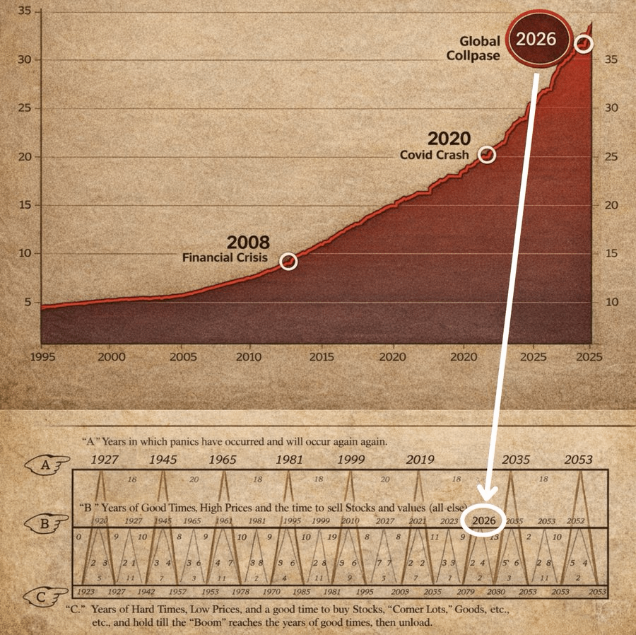 🚨 WARNING: A BIG STORM IS COMING!!!

99% OF PEOPLE WILL LOSE EVERYTHING IN 2026,
No rage bait or clickbait listen..

Fed just released new macro data and it’s WORSE than expected.

If you currently hold assets,
you’re not going to like what comes next:

A global market crash is