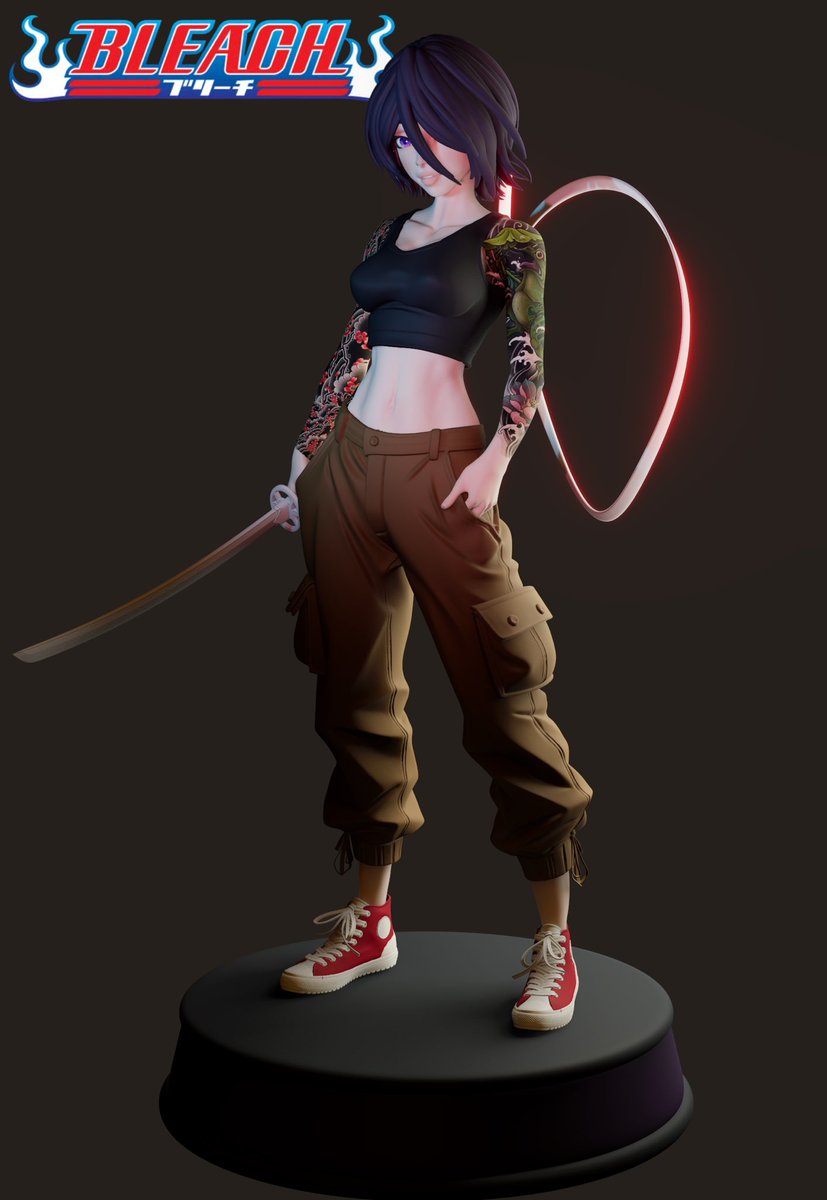 3dcorsair95's tweet photo. Rukia final render
#rukia #bleach #BLEACH2023 #3DCG #anime #3Dartist https://t.co/hczEFwampw