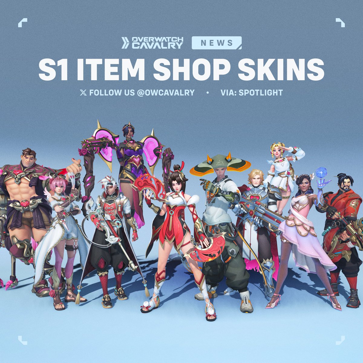 Novas Skins da Loja #Overwatch 🛍️ Apresentando Hazard, Kiriko