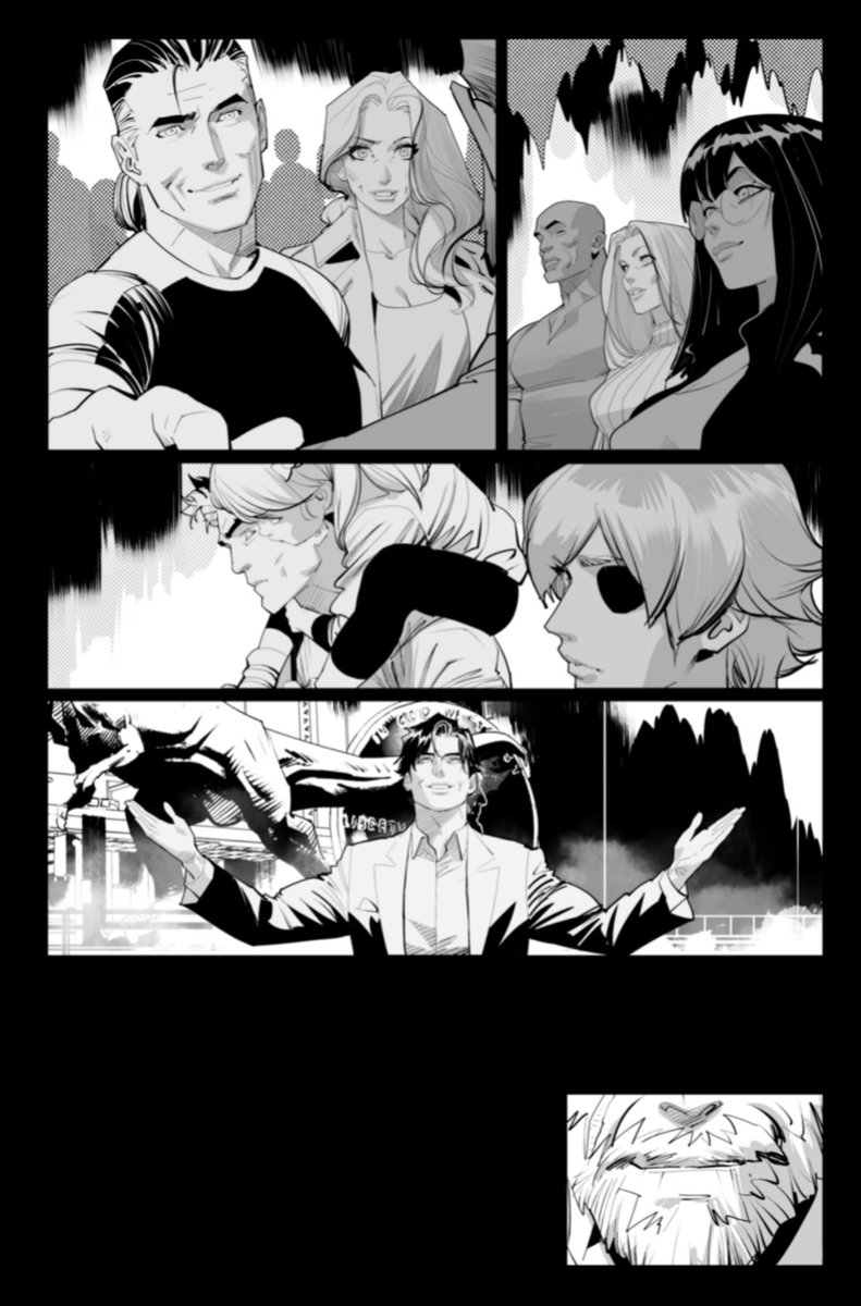 Danmora_c's tweet image. DC K.O.: Knightfight #4 out today, I hope you like it