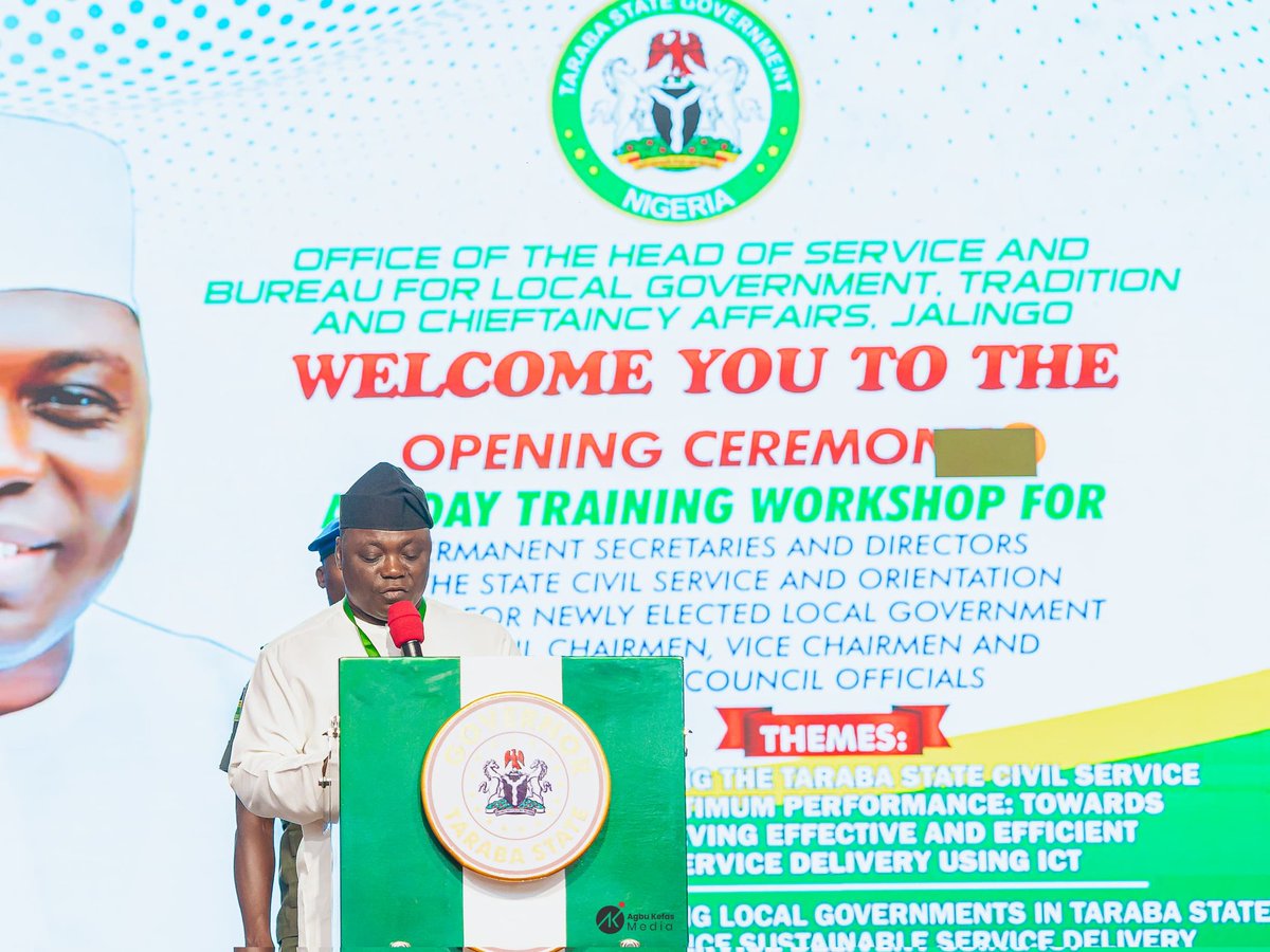 The Taraba State Government tweet media