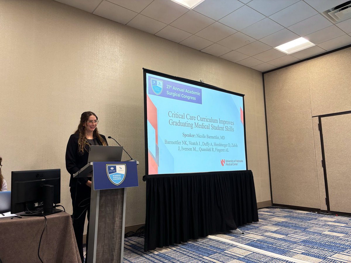 University of Nebraska General Surgery Residency tweet media