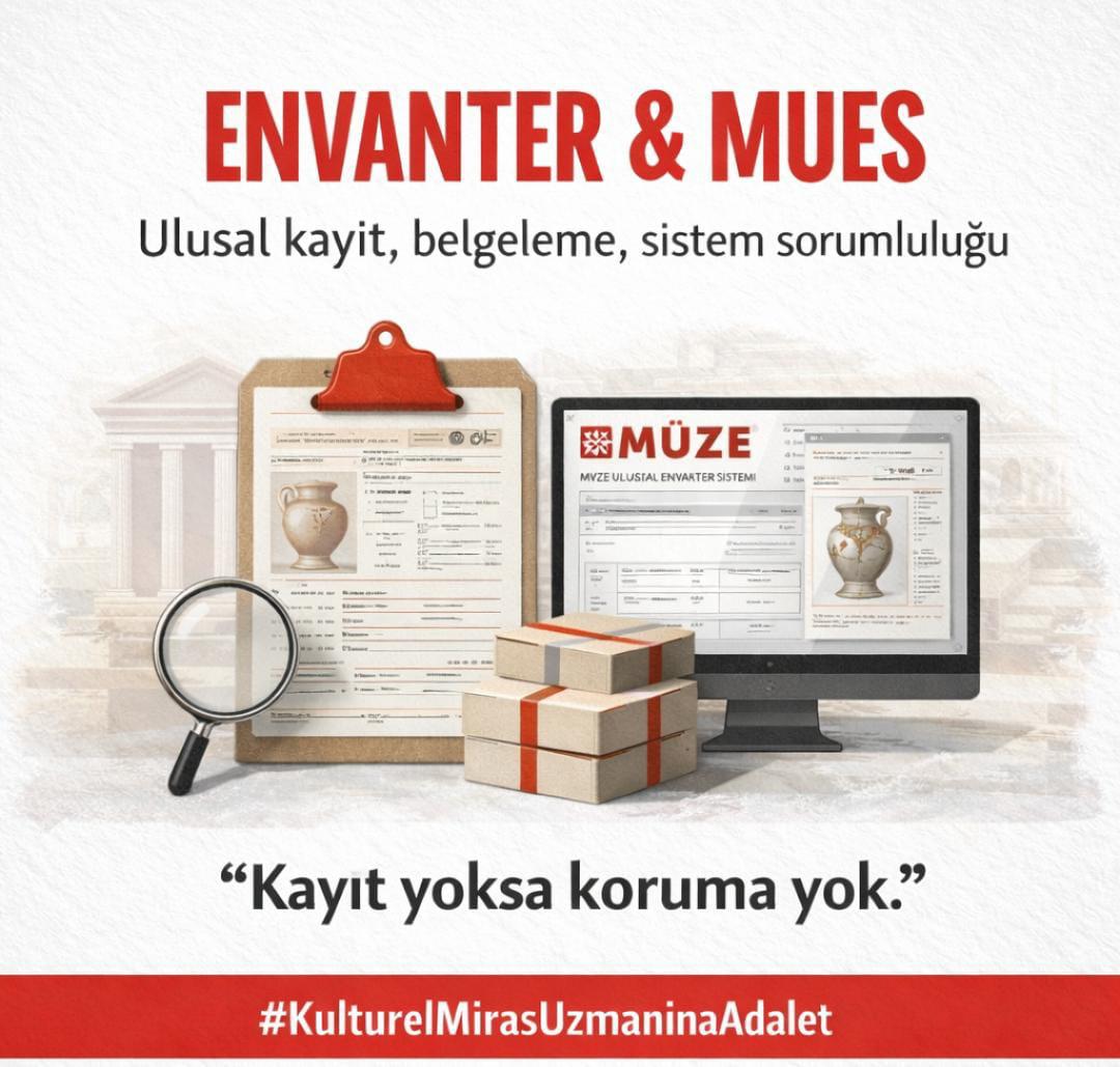 #KulturelMirasUzmani 
#KulturelMirasUzmaninaAdalet