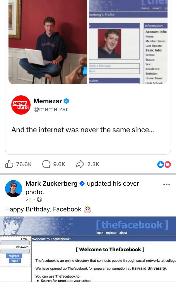 Shinyuy3's tweet photo. When you see what Facebook’s first version looked like…
And yet some founders still spend years perfecting their V1 😊 https://t.co/OCDBSpdLS9