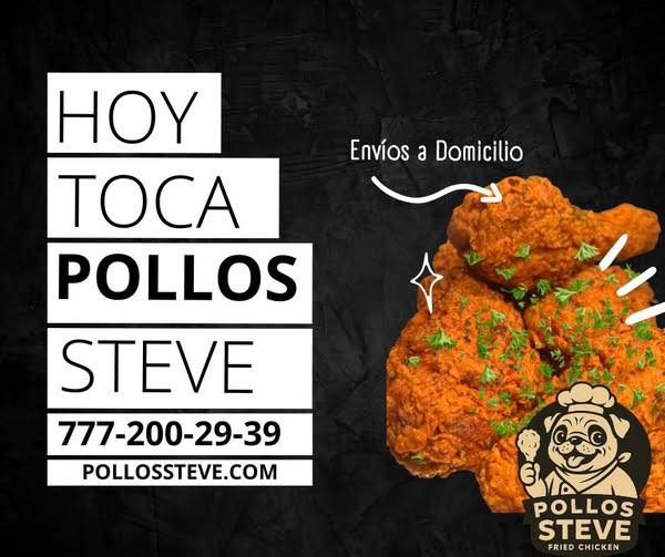 24_morelos's tweet photo. ¡ES MIÉRCOLES DE POLLO FRITO A DOMICILIO!
En #PollosSteve, no solo podrás comer delicioso, sino que podrás recibir tus alimentos hasta la puerta de tu casa. ¿Lo mejor? Ahora podrás rastrear tu pedido en tiempo real.
Para ordenar el tuyo, completamente personalizado, solo tienes que hacerlo a través de su sitio web: https://t.co/WjwGsteSgd