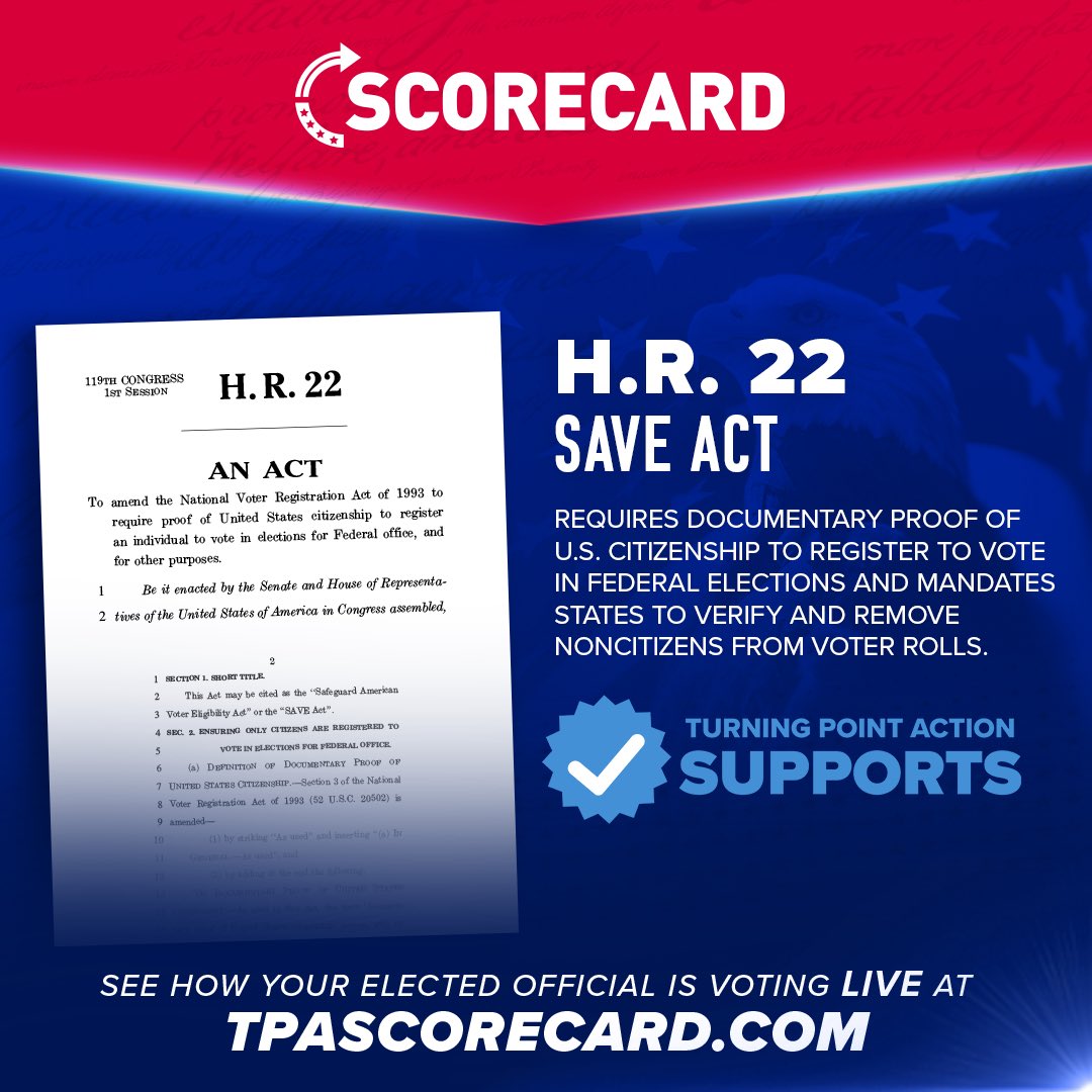 TPAScorecard's tweet image. You need ID to buy cold medicine.

You should need to prove citizenship to vote.