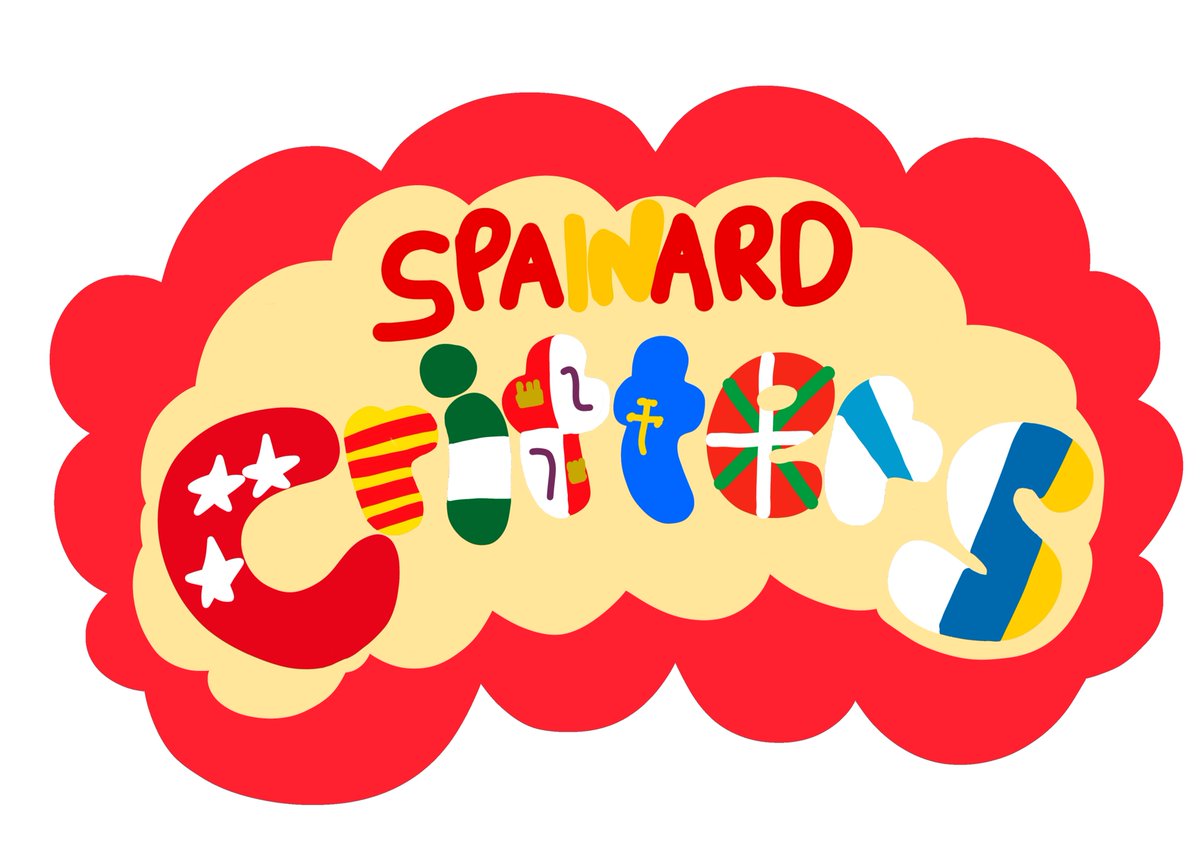 I present to you...

🐂SPAINARD CRITTERS🇪🇸

A group of Critters representing the autonomous communities of Spain (my country)

You'll get to know its members very soon :3

#SmilingCritters #SmilingCrittersOC #SpainardCritters #Spain