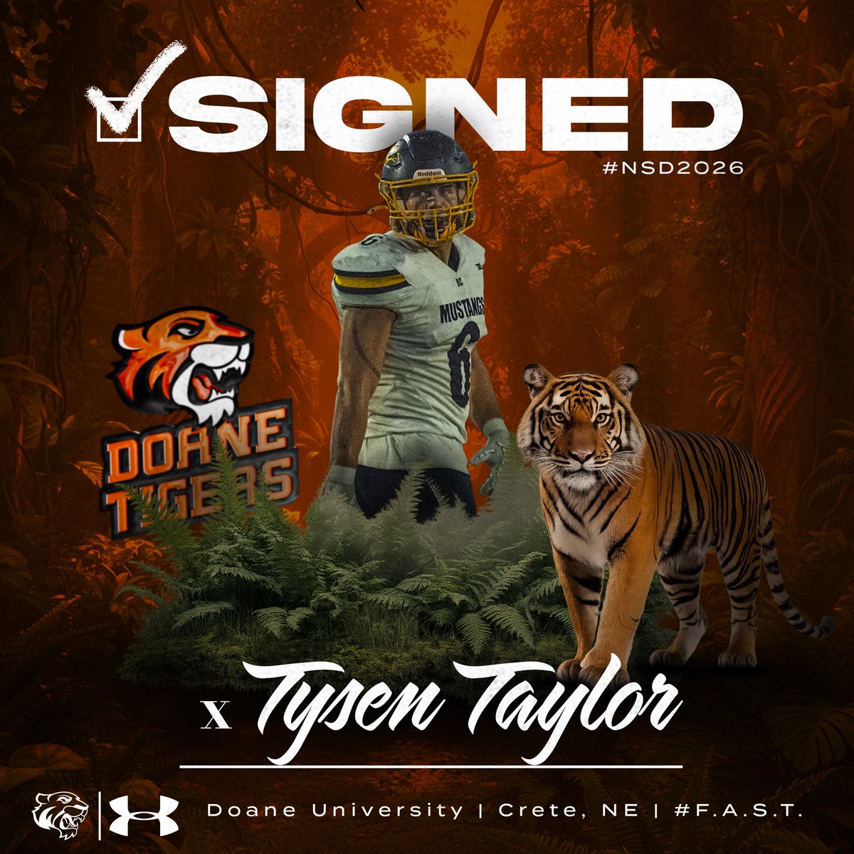 #FAST 

✒️ signed to Run with the Den 🐅

Tysen Taylor

Welcome to the Tiger Family