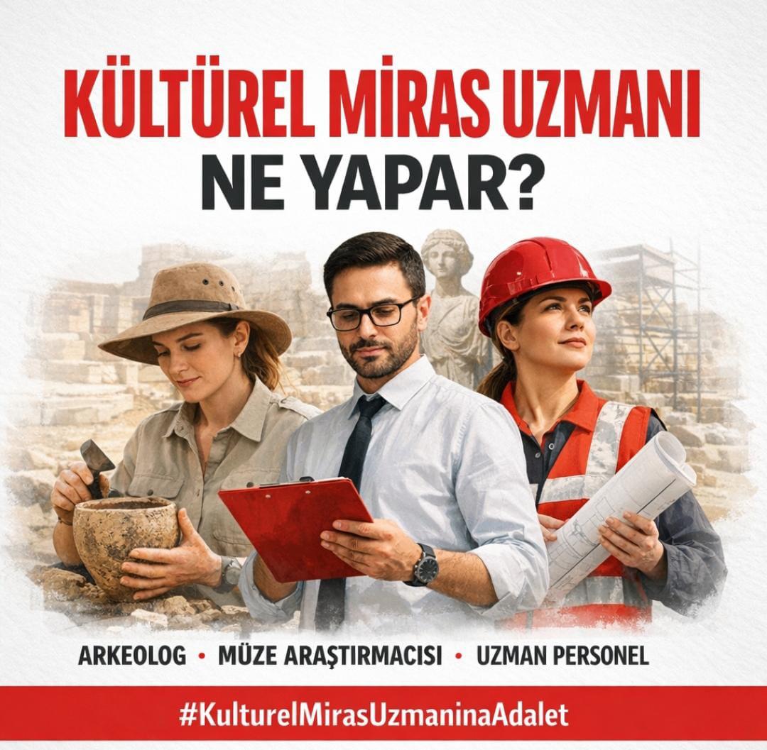 #KulturelMirasUzmani 
#KulturelMirasUzmaninaAdalet
