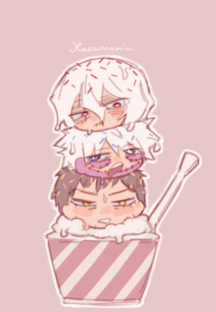 Ice cream

#tomurashigaraki #dabi #kaichisaki
