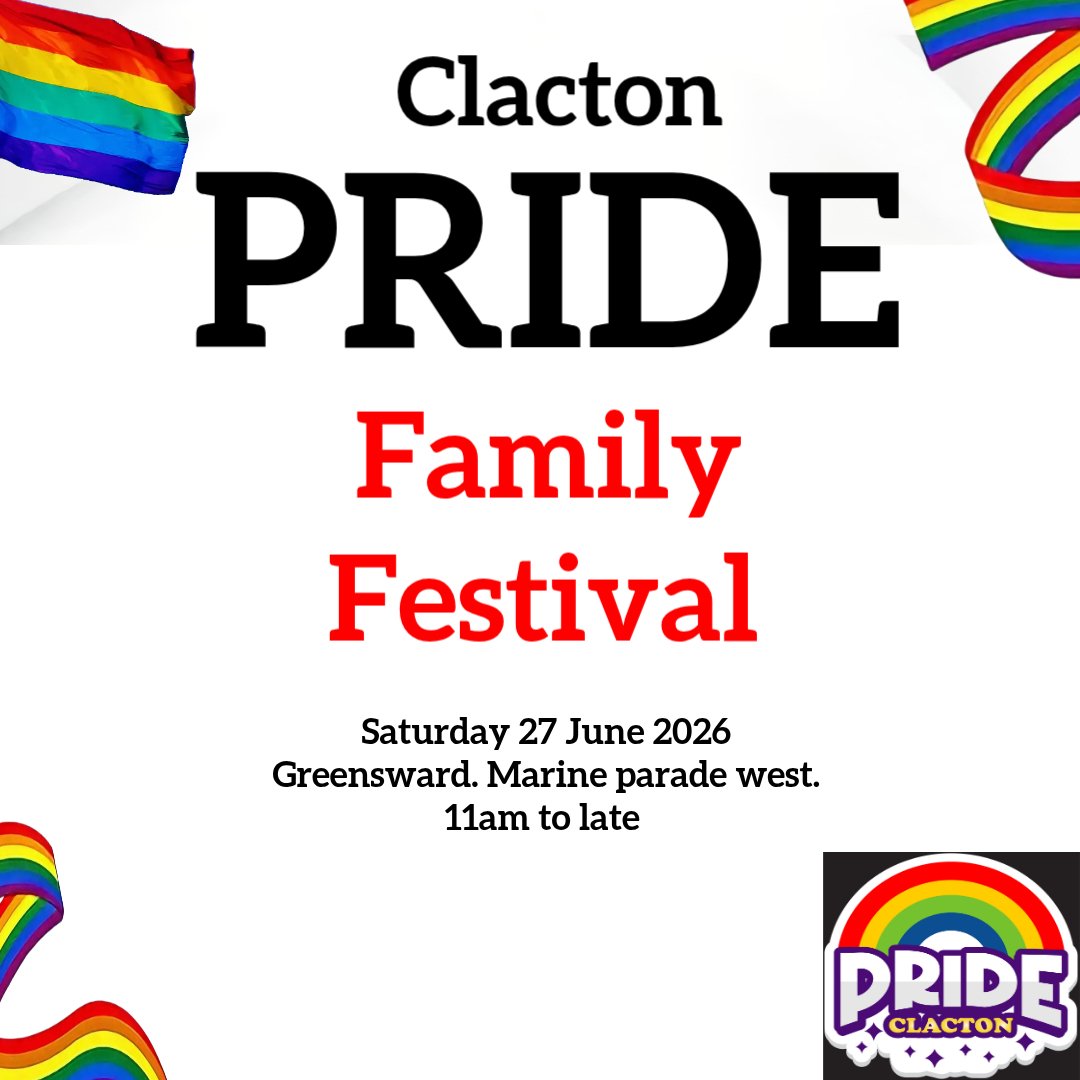 Clacton Pride tweet media