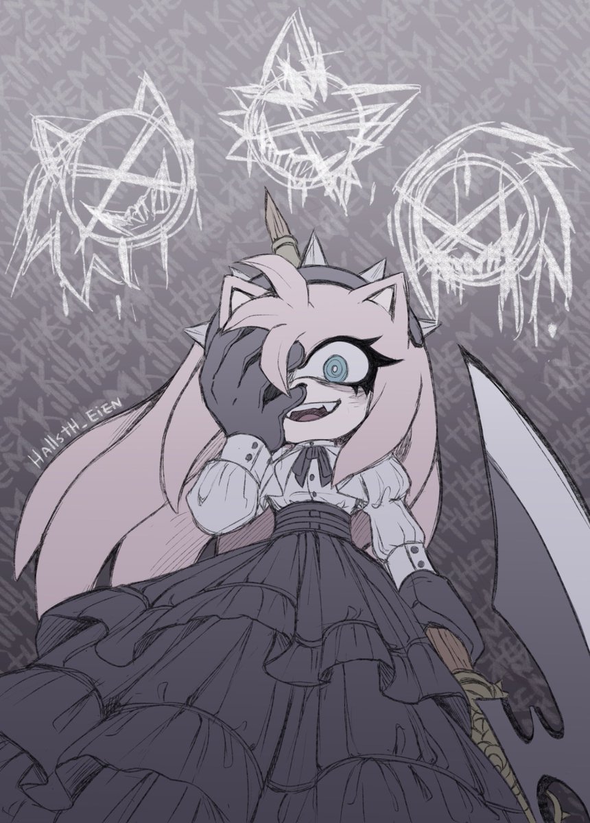 Hallsth_Eien's tweet photo. Goth Amy (Black Rose) https://t.co/y1JjFY3NSN