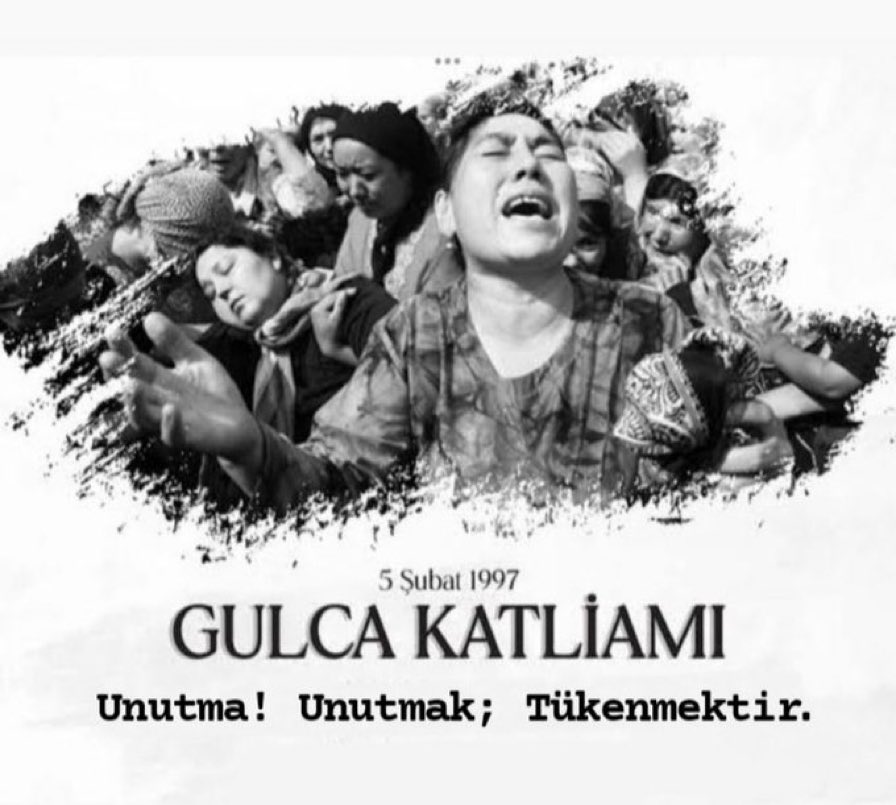 ⚠️ Kabuk bağlamayan yara Gulca katliamı 

💬 Unutma ve unutturma