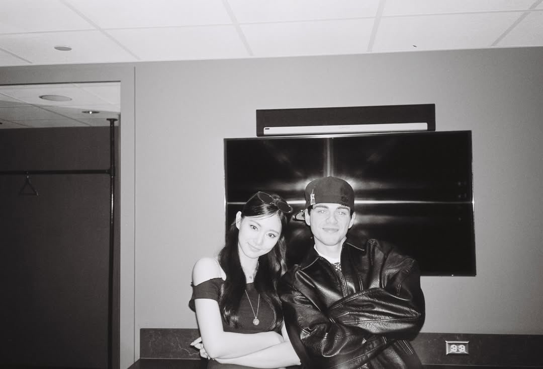 Tzuyu and Corbyn featured on Blink MV director Martin Myaka’s latest instagram post 🫶🏼