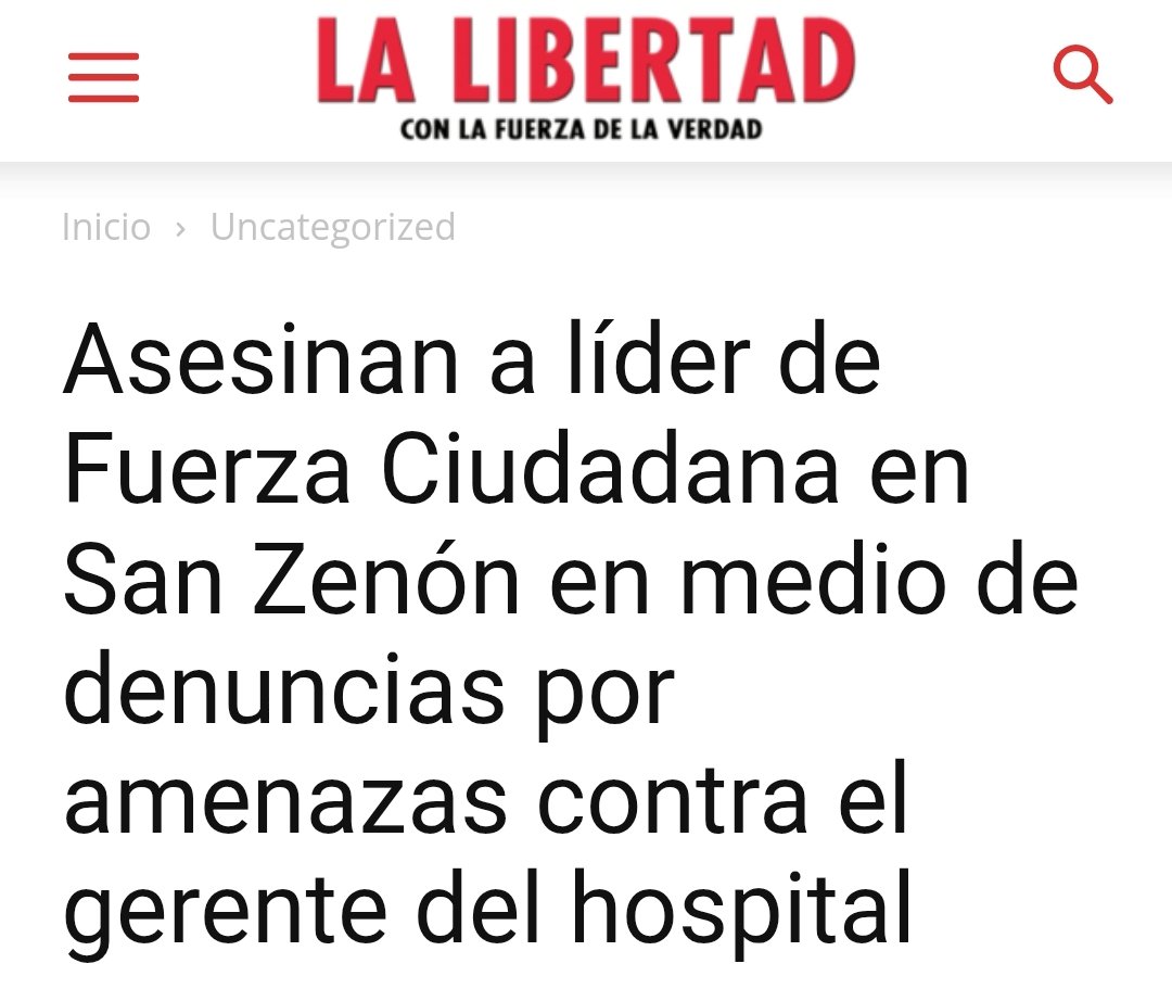 Colombia no puede aceptar que la tierra siga costando la vida.
Desde Fuerza Ciudadana repudiamos el asesinato de Diomedes de Jesús Mejía, militante de Fuerza Ciudadana, líder social y reclamante de tierras en San Zenón, Magdalena.