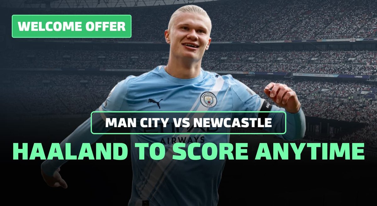 DuelbitsJoe's tweet image. If Erling Haaland comes off the bench and doesn't score, we're going to refund all new customers! 

Win/win situation, only at @Duelbits