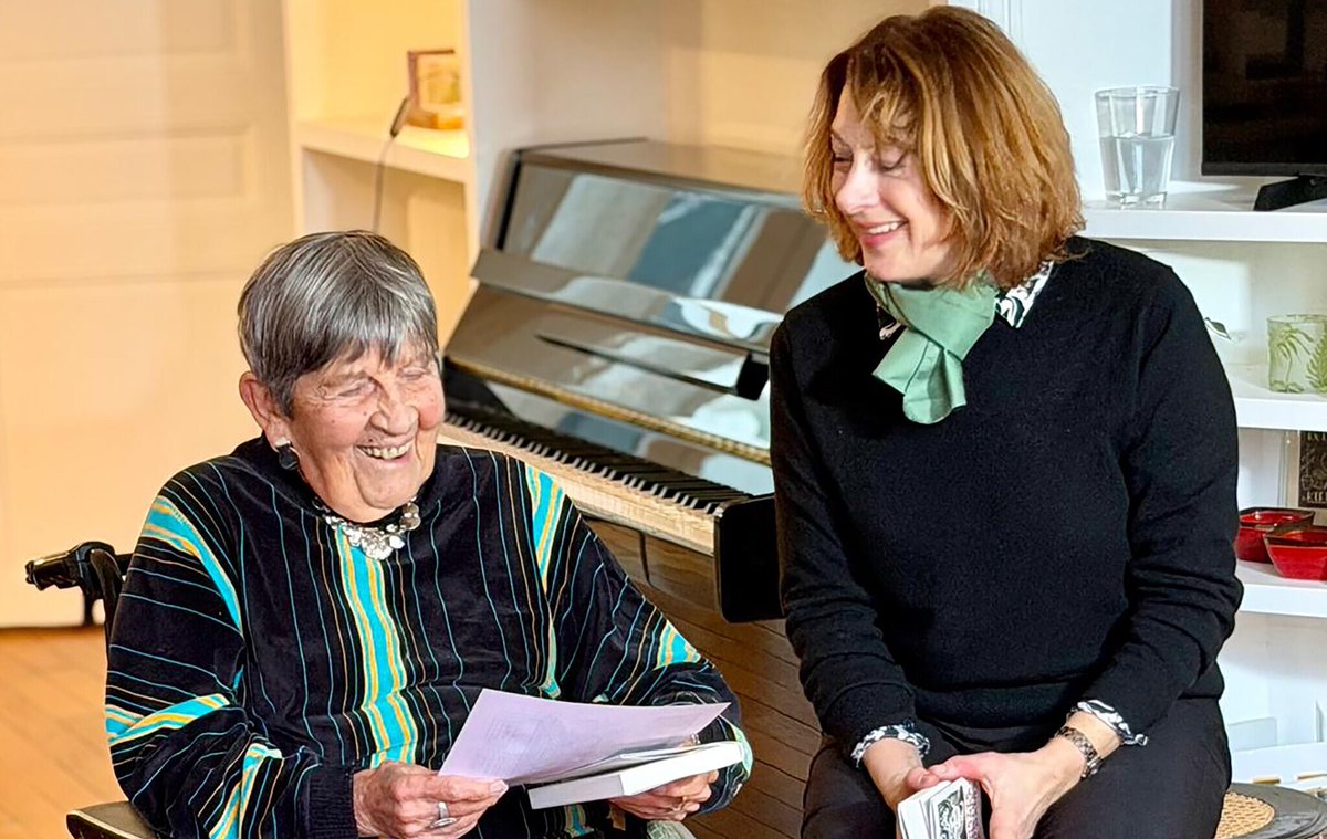 Catel Muller illustre le témoignage de Ginette Kolinka, survivante de la Shoah
➡️ l.leparisien.fr/HiQC