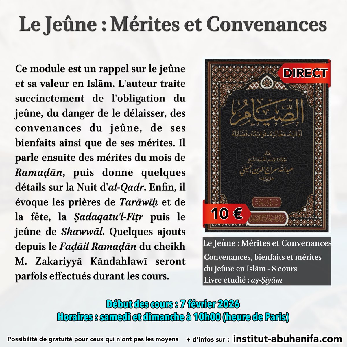 Institut Abu Hanifa tweet media