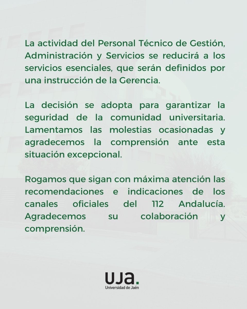 Universidad de Jaén tweet media