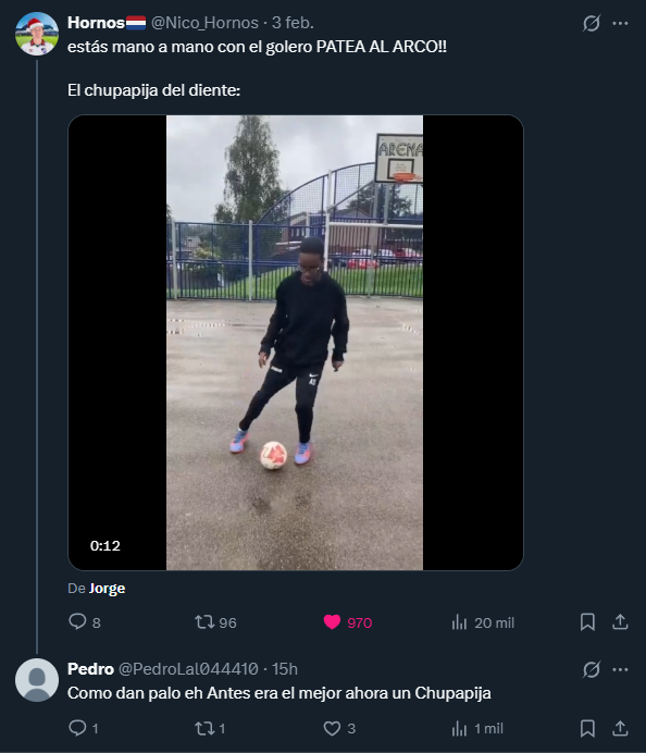 mi amigo el menos disimulado