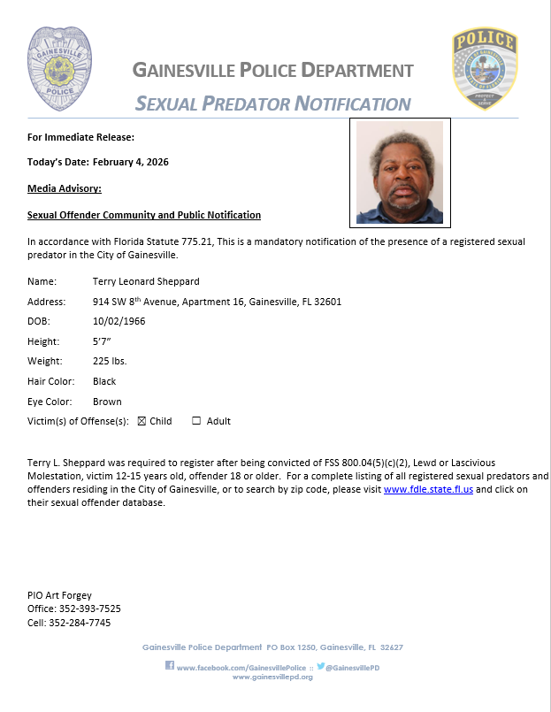 gainesvillepd tweet media