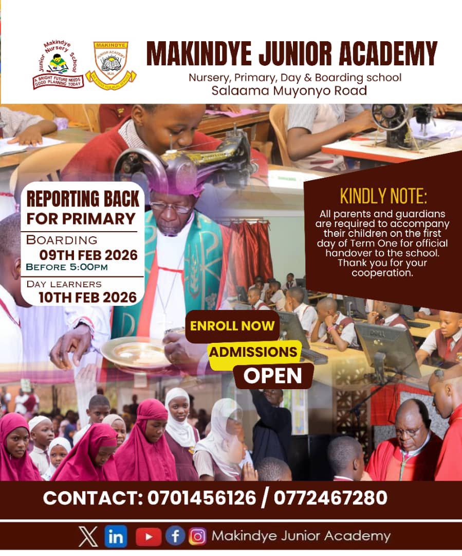 MJuniorAcademy's tweet photo. We are resuming on  Tuesday 10th February 2026 for both the Nursery and Primary section.

Admission of new entrants is ongoing at school, contact us on 0703047370/ 0772467280 https://t.co/jYGTeuiDQM
