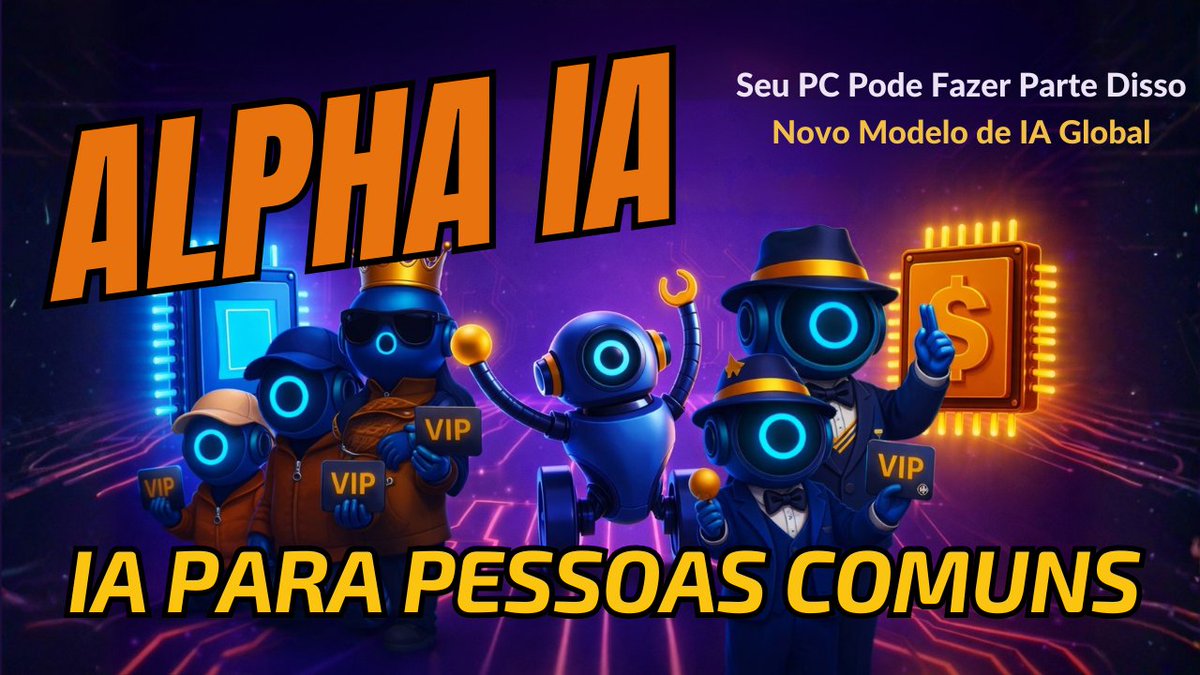 tiodaweb3's tweet photo. #alpha 🤖 IA, Blockchain e Computação Distribuída: nasce um novo modelo de ecossistema digital

📱 Assista ao vídeo completo no YouTube:
https://t.co/7wdNeoL5V5 https://t.co/GNgm8WxCw6