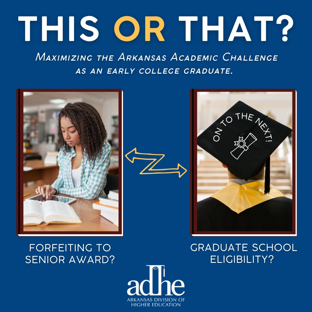 Arkansas Division of Higher Education tweet media