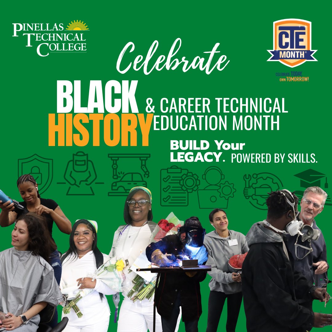 This month, PTC proudly celebrates Black History Month and Career Technical Education.We honor the innovators, leaders and skilled professionals whose contributions shaped industries and we continue that legacy by preparing students with hands-on training for careers that matter.